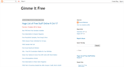 Desktop Screenshot of gimmeitfree.com